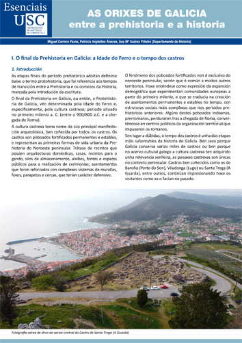 AS ORIXES DE GALICIA: ENTRE A PREHISTORIA E A HISTORIA