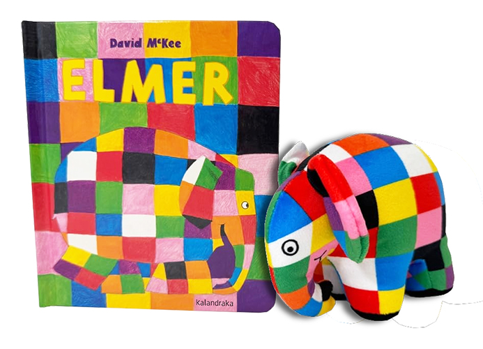 ELMER. LIBRO E BONECO