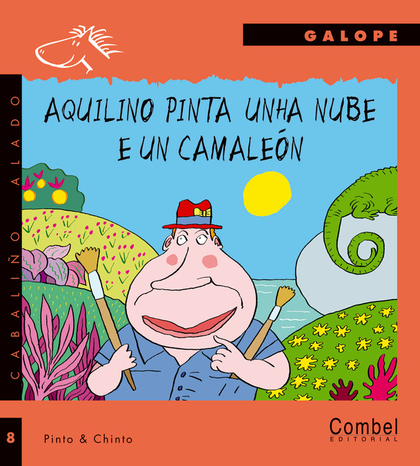 AQUILINO PINTA UNHA NUBE-GALOP