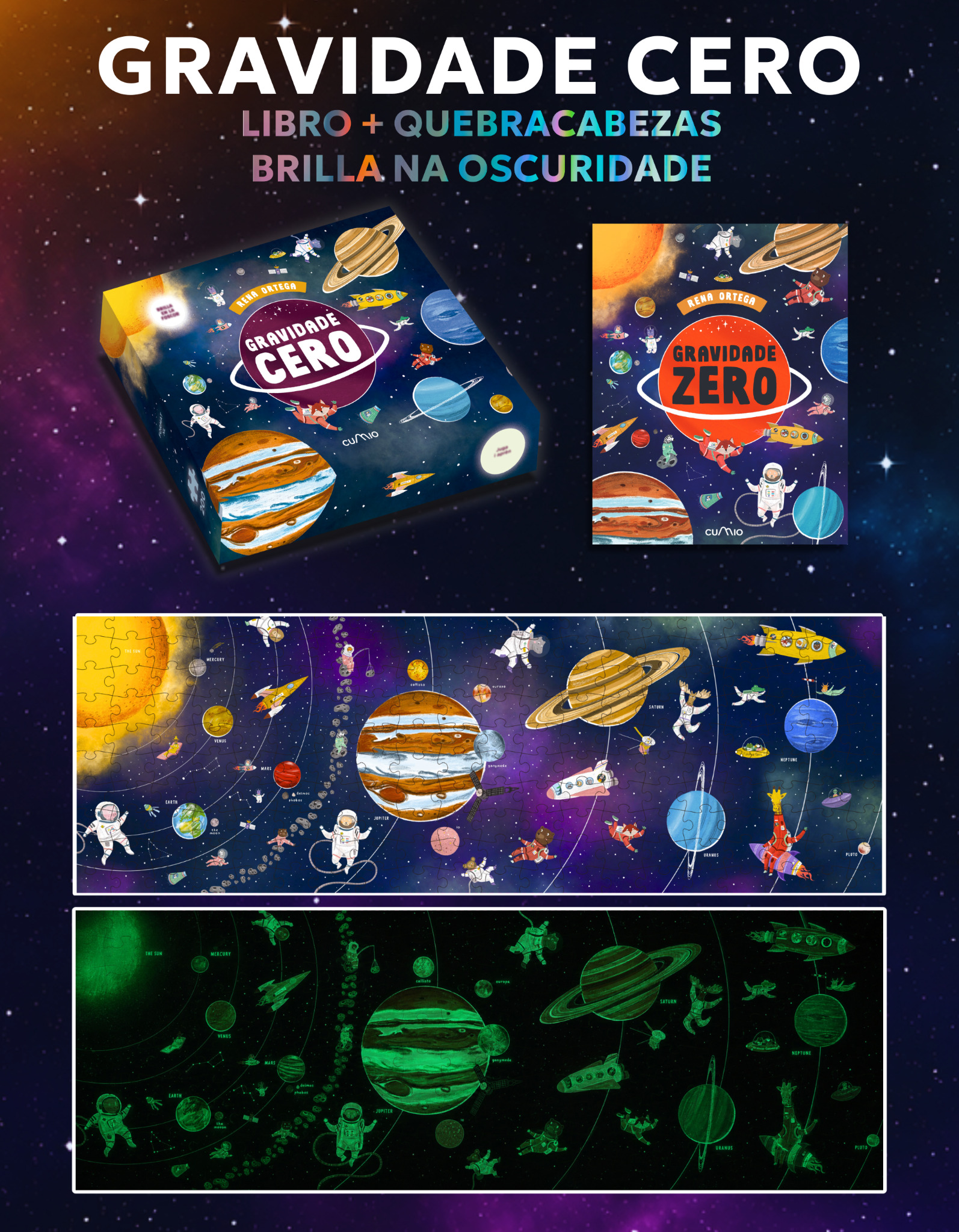GRAVIDADE CERO: LIBRO + PUZLE DE 200 PEZAS