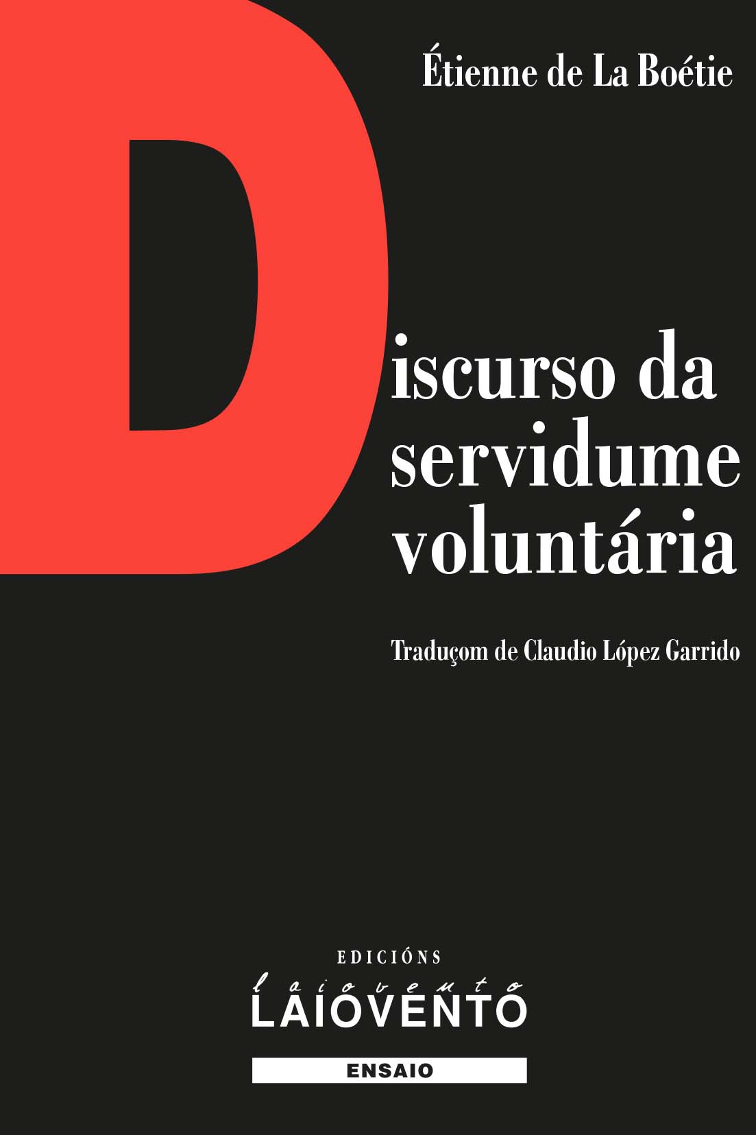 DICCURSO DA SEVIDUME VLUNTÁRIA