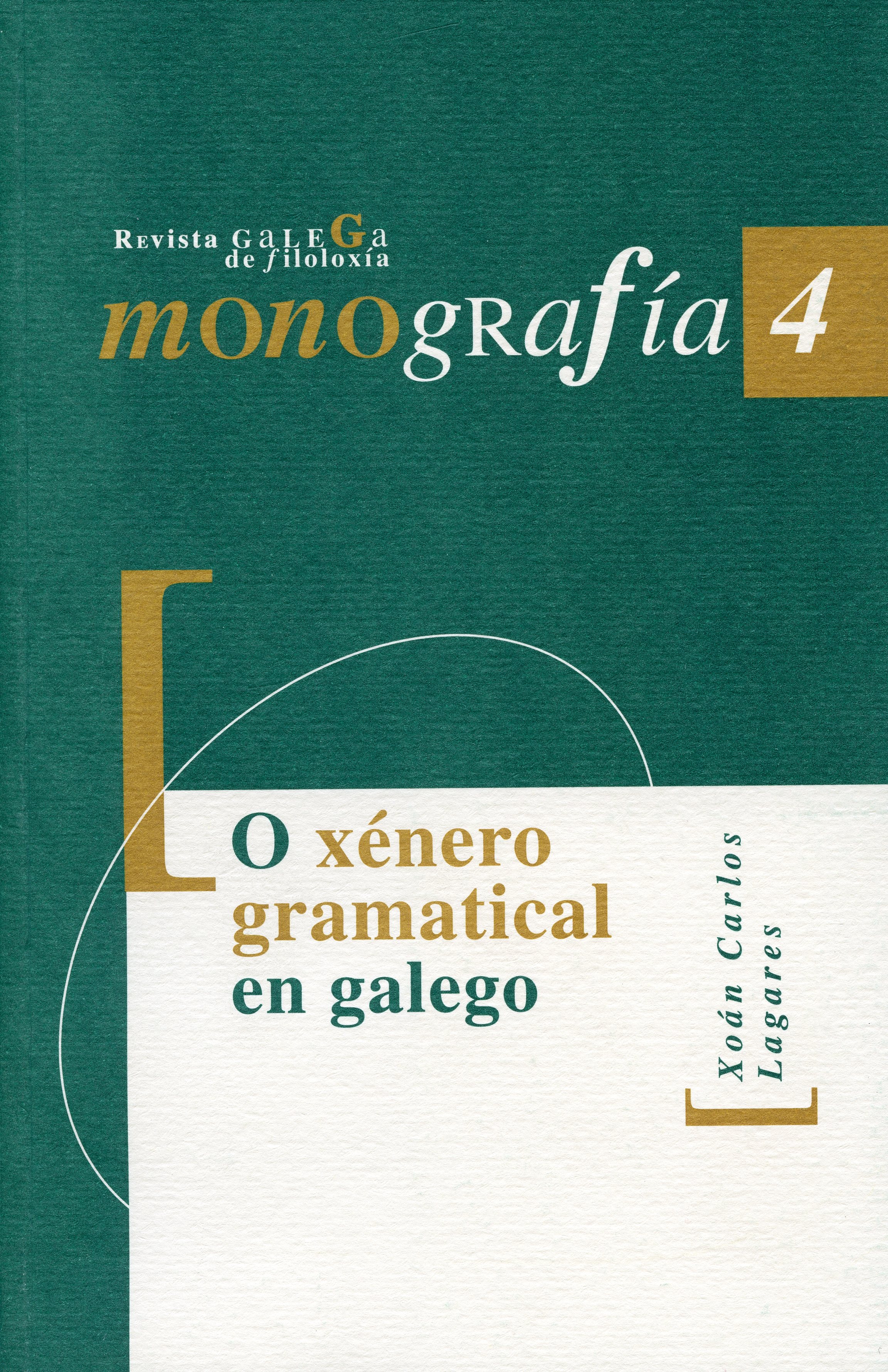 O XÉNERO GRAMATICAL EN GALEGO