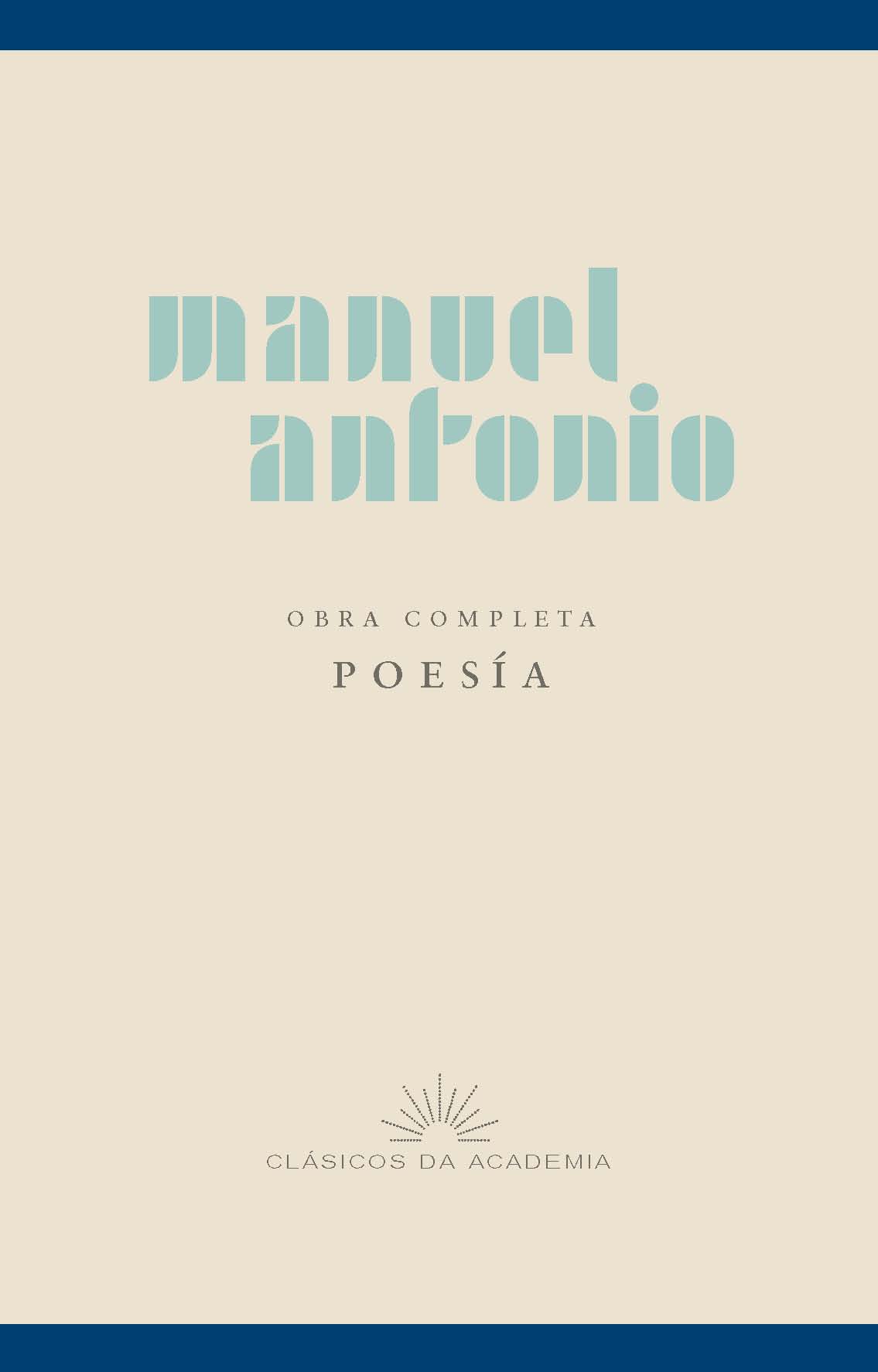 MANUEL ANTONIO.OBRA COMPLETA