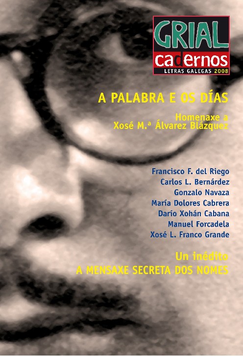 CADERNOS GRIAL:ALVAREZ BLAZQUEZ L.2008