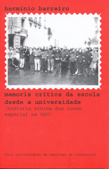 OP/307-MEMORIA CRÍTICA DA ESCOLA DESDE A UNIVERSIDADE