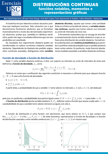 DISTRIBUCIÓNS CONTINUAS