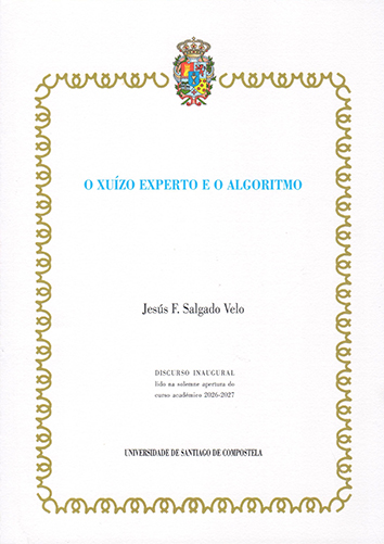 O XUÍZO EXPERTO E O ALGORITMO